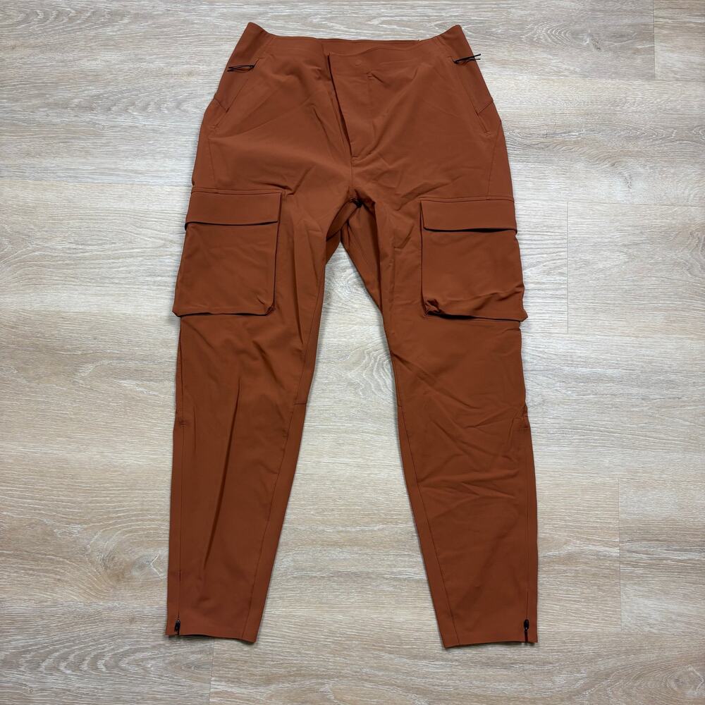 Lululemon *Lab‎ Reykur Utility Pant Women’s 10 Color Sable/Orange